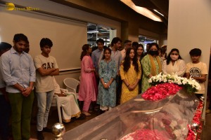 Family and Friends mourn Superstar Krishna - Day 2