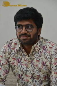 Naga Shaurya and Shirley Setia attend the teaser launch of the film Krishna Vrinda Vihari