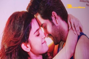Naga Shaurya and Shirley Setia attend the teaser launch of the film Krishna Vrinda Vihari