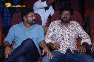 Naga Shaurya and Shirley Setia attend the teaser launch of the film Krishna Vrinda Vihari