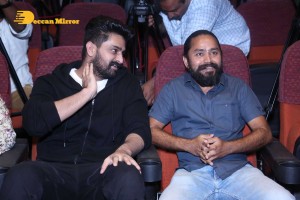 Naga Shaurya and Shirley Setia attend the teaser launch of the film Krishna Vrinda Vihari