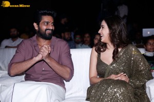 Krishna Vrinda Vihari pre-release attended by Naga Shaurya and Shirley Setia