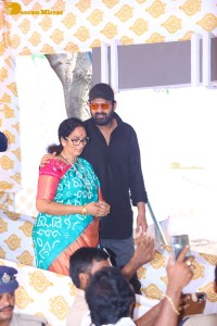 Krishnam Raju Memorial Service held in Mogalturu attended by Prabhas and family members