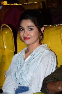 Actress Krithi Shetty attends a movie event