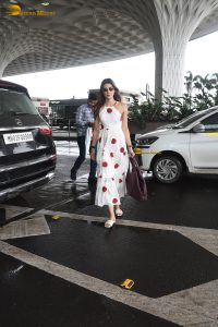 actress Kriti Sanon beautiful in a floral pattern summer dress