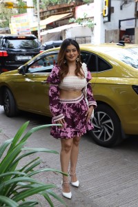 Kriti Sanon and her sister Nupur Sanon attend the launch of their fashion label No Boundaries