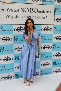 Kriti Sanon and her sister Nupur Sanon attend the launch of their fashion label No Boundaries
