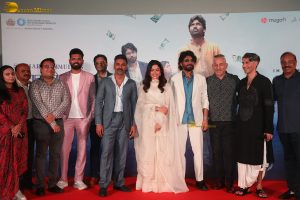 Kuberaa Song Launch attended by Dhanush, Nagarjuna Akkineni, Rashmika Mandanna, Dalip Tahil, and others
