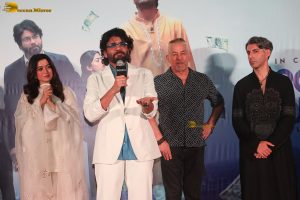 Kuberaa Song Launch attended by Dhanush, Nagarjuna Akkineni, Rashmika Mandanna, Dalip Tahil, and others