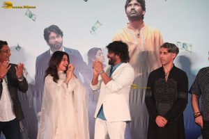 Kuberaa Song Launch attended by Dhanush, Nagarjuna Akkineni, Rashmika Mandanna, Dalip Tahil, and others