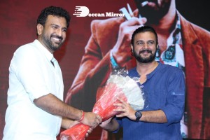 Malayalam and Telugu film Kurup Pre-Release Event attended by Dulquer Salmaan, Sobhita Dhulipala and others