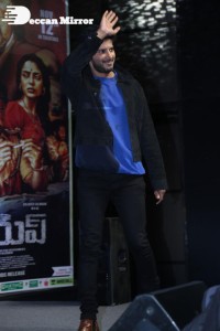 Malayalam and Telugu film Kurup Pre-Release Event attended by Dulquer Salmaan, Sobhita Dhulipala and others