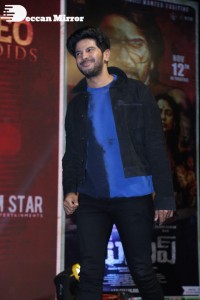 Malayalam and Telugu film Kurup Pre-Release Event attended by Dulquer Salmaan, Sobhita Dhulipala and others