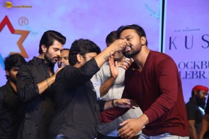 Kushi Blockbuster Celebrations in Visakhapatnam attended by Actor Vijay Deverakonda and Producer Naveen Yerneni