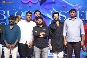 Kushi Blockbuster Celebrations in Visakhapatnam attended by Actor Vijay Deverakonda and Producer Naveen Yerneni