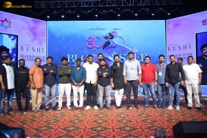 Kushi Blockbuster Celebrations in Visakhapatnam attended by Actor Vijay Deverakonda and Producer Naveen Yerneni