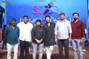 Kushi Blockbuster Celebrations in Visakhapatnam attended by Actor Vijay Deverakonda and Producer Naveen Yerneni