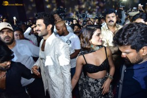 Kushi Musical Concert attended by Vijay Deverakonda, Samantha Ruth Prabhu, Anand Deverakonda, and Shiva Nirvana