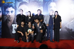 Trailer Launch of Kuttey attended by Arjun Kapoor, Tabu and Naseeruddin Shah