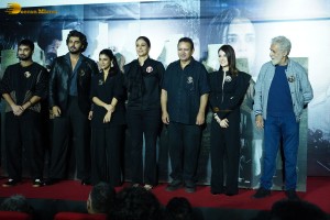 Trailer Launch of Kuttey attended by Arjun Kapoor, Tabu and Naseeruddin Shah