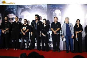 Trailer Launch of Kuttey attended by Arjun Kapoor, Tabu and Naseeruddin Shah