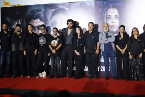 Trailer Launch of Kuttey attended by Arjun Kapoor, Tabu and Naseeruddin Shah