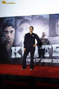 Trailer Launch of Kuttey attended by Arjun Kapoor, Tabu and Naseeruddin Shah