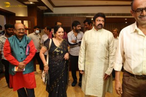 Indian Actress L. Vijayalakshmi presented with NTR Award on October 31, 2022