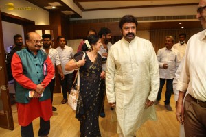 Indian Actress L. Vijayalakshmi presented with NTR Award on October 31, 2022