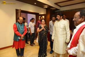 Indian Actress L. Vijayalakshmi presented with NTR Award on October 31, 2022