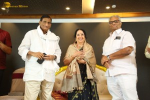 Indian Actress L. Vijayalakshmi presented with NTR Award on October 31, 2022