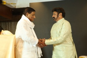 Indian Actress L. Vijayalakshmi presented with NTR Award on October 31, 2022