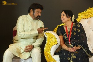 Indian Actress L. Vijayalakshmi presented with NTR Award on October 31, 2022