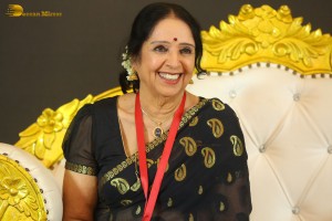 Indian Actress L. Vijayalakshmi presented with NTR Award on October 31, 2022