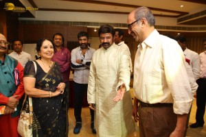 Indian Actress L. Vijayalakshmi presented with NTR Award on October 31, 2022