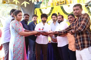 Lalithambika Productions No 1 Movie Launch attended by Ashok Galla, Jayadev Galla, Namrata Shirodkar and Venkatesh