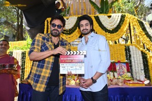 Lalithambika Productions No 1 Movie Launch attended by Ashok Galla, Jayadev Galla, Namrata Shirodkar and Venkatesh