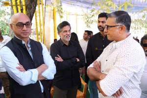 Lalithambika Productions No 1 Movie Launch attended by Ashok Galla, Jayadev Galla, Namrata Shirodkar and Venkatesh