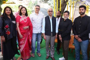 Lalithambika Productions No 1 Movie Launch attended by Ashok Galla, Jayadev Galla, Namrata Shirodkar and Venkatesh