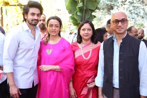 Lalithambika Productions No 1 Movie Launch attended by Ashok Galla, Jayadev Galla, Namrata Shirodkar and Venkatesh