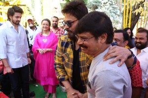 Lalithambika Productions No 1 Movie Launch attended by Ashok Galla, Jayadev Galla, Namrata Shirodkar and Venkatesh