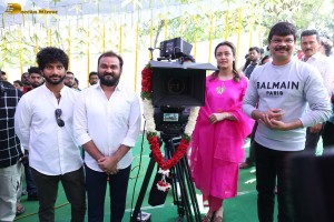 Lalithambika Productions No 1 Movie Launch attended by Ashok Galla, Jayadev Galla, Namrata Shirodkar and Venkatesh