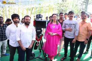 Lalithambika Productions No 1 Movie Launch attended by Ashok Galla, Jayadev Galla, Namrata Shirodkar and Venkatesh
