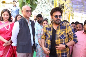 Lalithambika Productions No 1 Movie Launch attended by Ashok Galla, Jayadev Galla, Namrata Shirodkar and Venkatesh