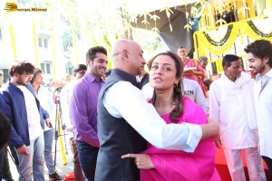 Lalithambika Productions No 1 Movie Launch attended by Ashok Galla, Jayadev Galla, Namrata Shirodkar and Venkatesh