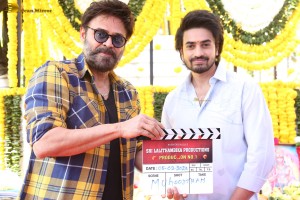 Lalithambika Productions No 1 Movie Launch attended by Ashok Galla, Jayadev Galla, Namrata Shirodkar and Venkatesh