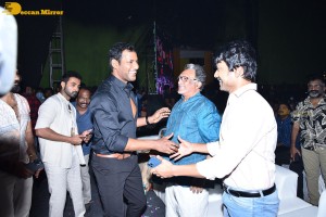 Laththi movie teaser launch attended by Vishal, Udhayanidhi Stalin, Sunaina and Nassar