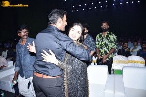Laththi movie teaser launch attended by Vishal, Udhayanidhi Stalin, Sunaina and Nassar