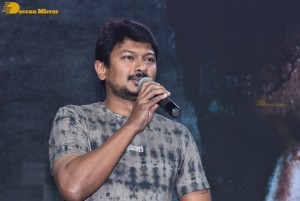 Laththi movie teaser launch attended by Vishal, Udhayanidhi Stalin, Sunaina and Nassar