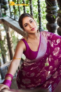 Lavanya Tripathi in a pink saree